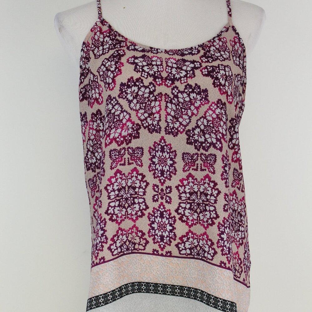Violet + Claire Printed Boho Sleeveless Tank Top – Women’s Size Large